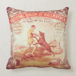 Coussin Bannière de la branche de Southend-sur-Mer de la