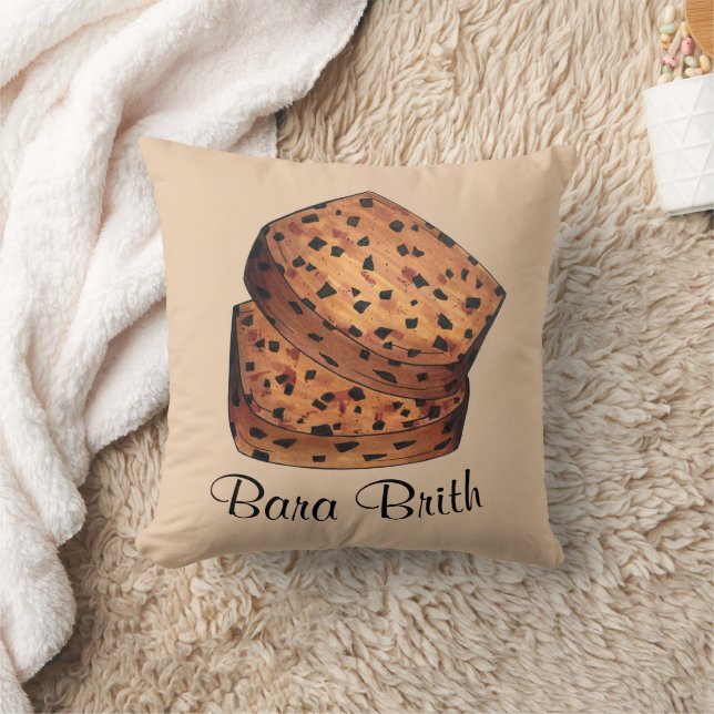 Coussin Bara Brith Wales Gallois Pain Fruit Baking (Couverture)