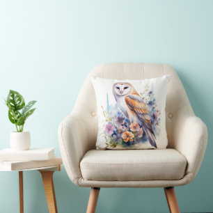 Coussin Barn Owl