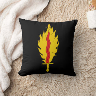 Coussin Baronnie de l'oreiller jeté de badge de la populat