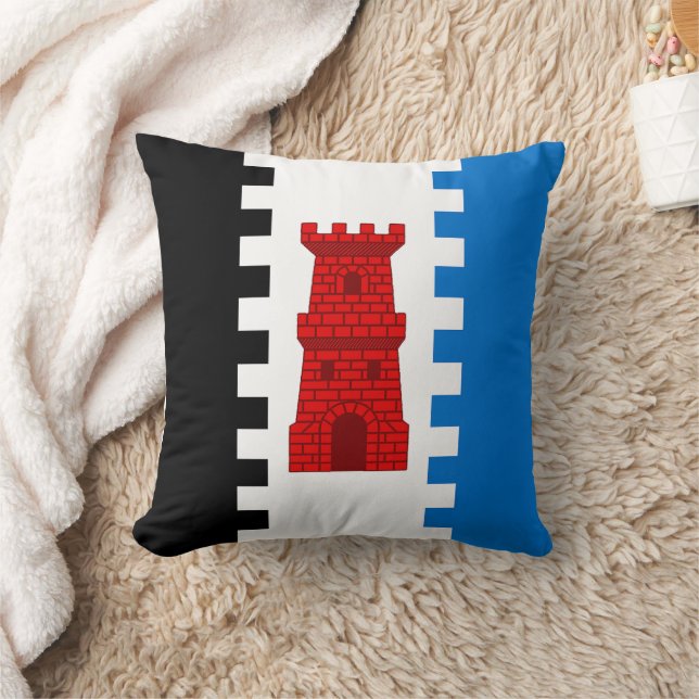 Coussin Barony of South Downs Insigne de la population (Couverture)