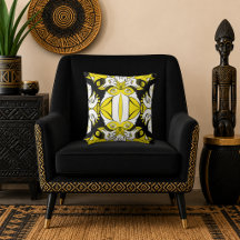Baroque Abstrait Doré