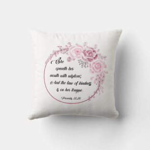 COUSSIN BASÉ SUR LA FOI, ÉLEVEZ UN COUSSIN HALLELU