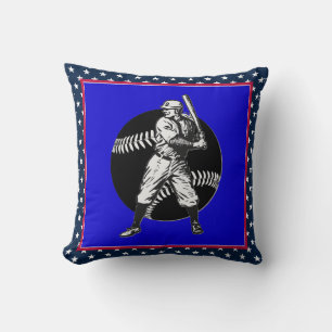 Coussin Baseball : Pillow Vintage