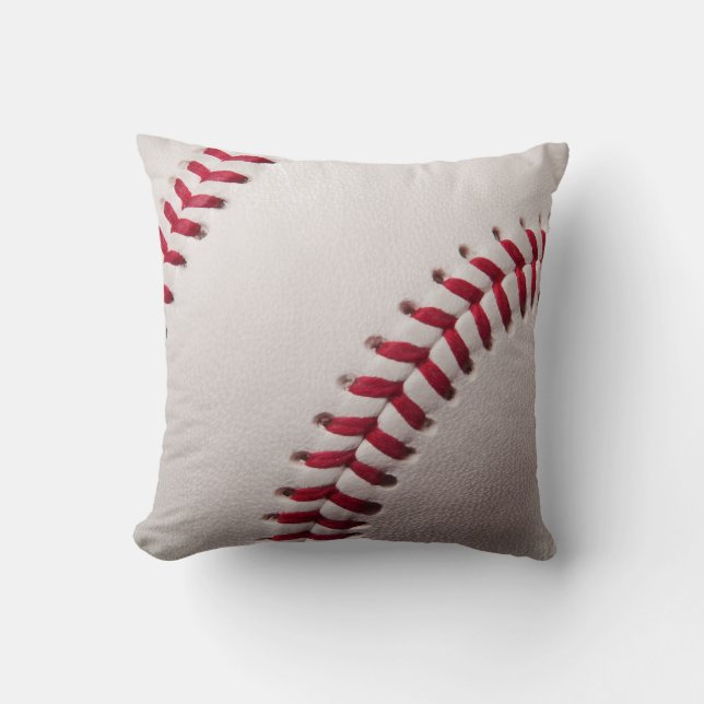 Coussin Baseballs - Personnaliser Baseball Arrière - plan  (Recto)