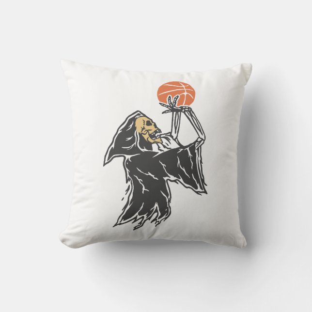Coussin Basket-ball de faucheuse (Recto)