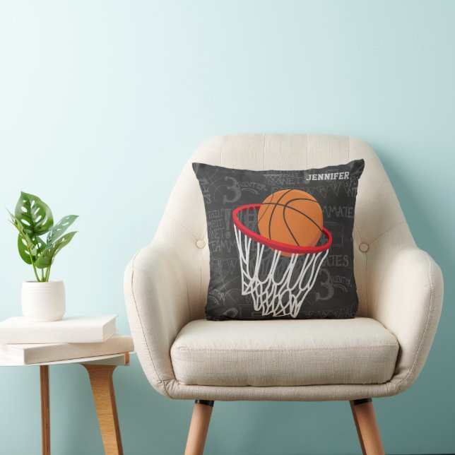 Coussin Basket-ball et cerceau de tableau de bord personna (Chaise)