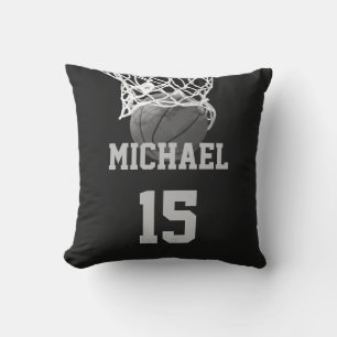 Coussin Basket-ball Votre nom