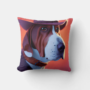 Coussin Basset Hound