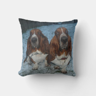 Coussin Basset Hound Brothers