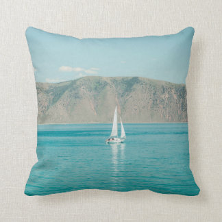 Coussin Bateau à voile de l'Utah de lac bear