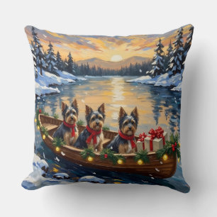 Coussin Bateau de Noël Havanais Fêtes