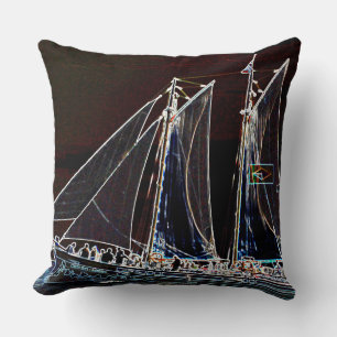Coussin Bateau sous voile