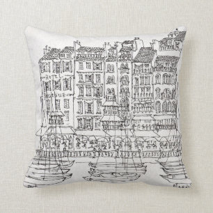 Coussin Bateau Vieux-Port  Marseille, France