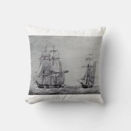 Coussin Bateaux Graphiques de l'Oceanic Trek Art Fin