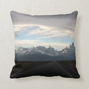 Coussin Bâti Fitz Roy et chaîne des Andes