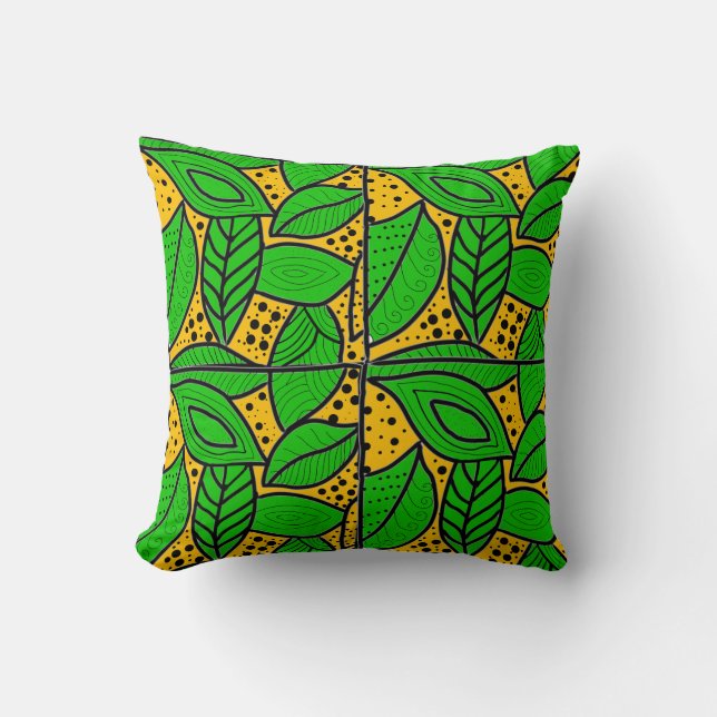 Coussin Batik Tembakau (Recto)