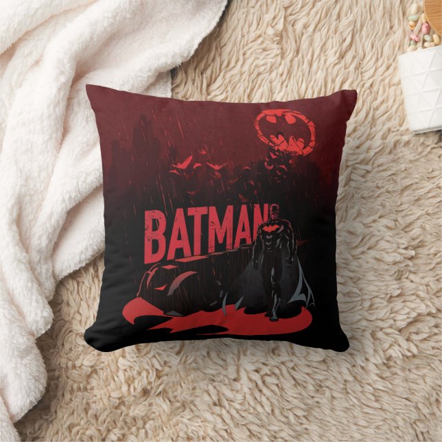 Coussin Batman Crimson Rain (Couverture)