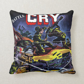 Coussin Battle Cry 07 War Vintage Comics