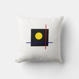 Coussin Bauhaus classique Art géométrique