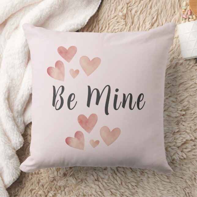 Coussin Be Mine Romantic Blush Pink Valentine  (Couverture)