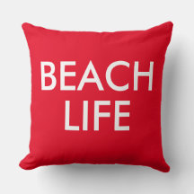Beach Life Lifeguard Cadeau rouge