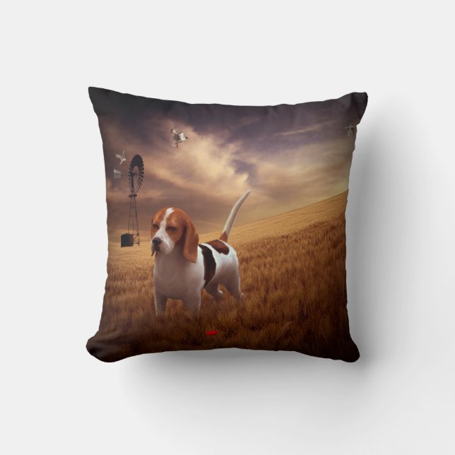 Coussin Beagle (Recto)