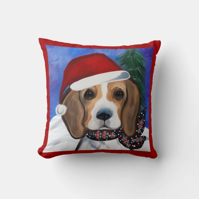 Coussin Beagle (Recto)