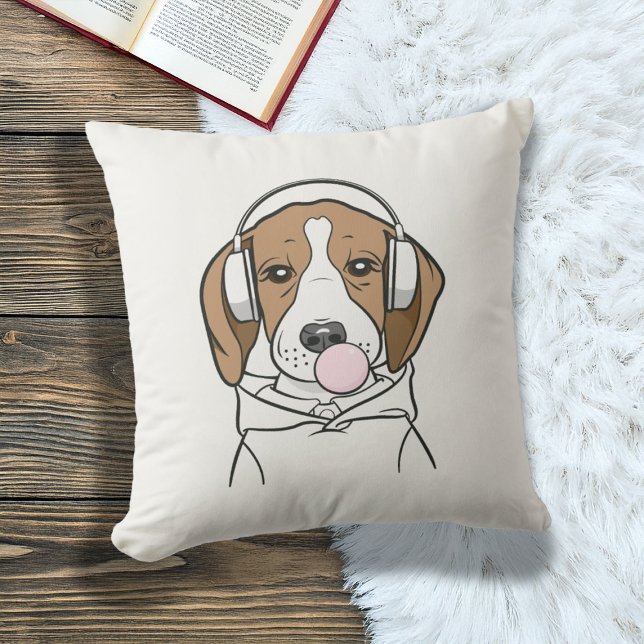 Coussin Beagle de refroidissement avec Bubblegum mignon ch (Créateur téléchargé)
