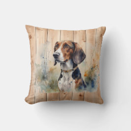Coussin Beagle ou chasseur de chasses de chasses de chiens