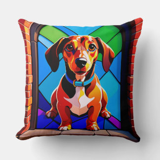 Coussin Beagle Portrait Standing
