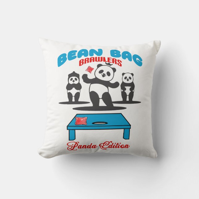 Coussin Bean Bag Brawlers - Panda (Recto)