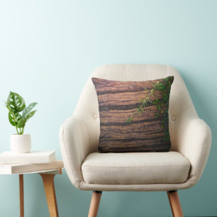 Coussin beau bois ancien