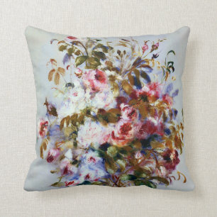 Coussin Beau bouquet rose de Renoir