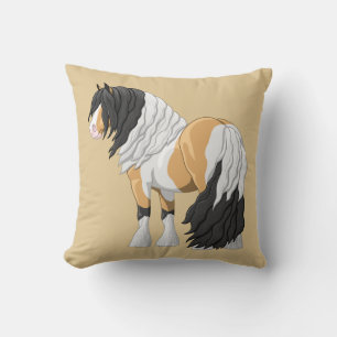Coussin Beau Cheval à baguette de la poupée de Pinto