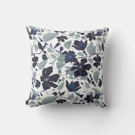 Coussin Beau Clematis Vin Floral Aquarelle Motif