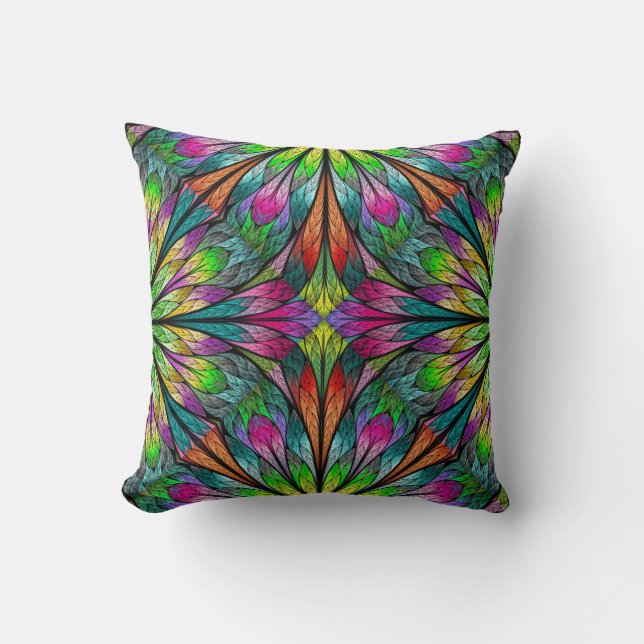 Coussin Beau fractal (Recto)