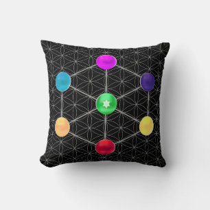 Coussin Beau Métatron's Cube
