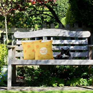 Coussin Beau Mon Petit Jardin Jardin Jardin de Pêche Jaune