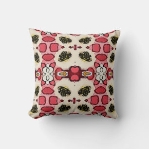 Coussin Beau motif abstrait ethnique abstrait et homogène