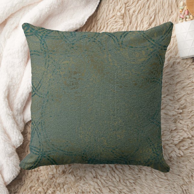 Coussin Beau Motif Celtique Vert (Couverture)