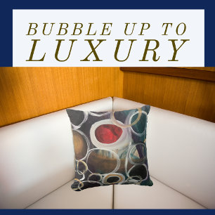 Coussin Beau Motif classique multicolore inspiré