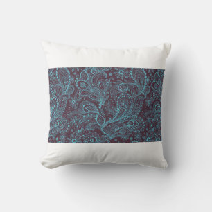 Coussin Beau ornement vintage sans couture