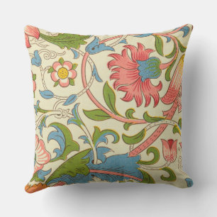 Coussin Beau pastel floral wiloral wilam morris élégant