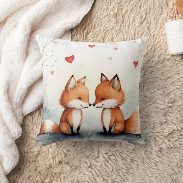 Coussin beau renard (Couverture)