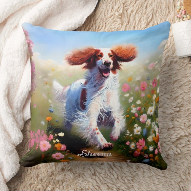 Coussin Beau Setter anglais (Couverture)