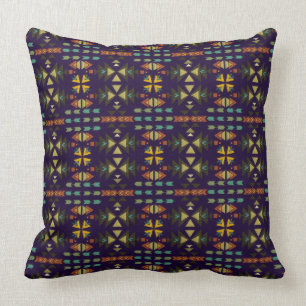 Coussin Beau style sud-ouest foncé