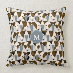 Coussin Beaucoup de Parson Jack Russell Terriers chiens mo