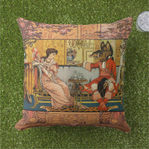 Coussin Beauté Beast Classic Fairy Tale Caractères
