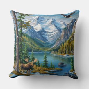 Coussin Beauté naturelle de l'Alaska